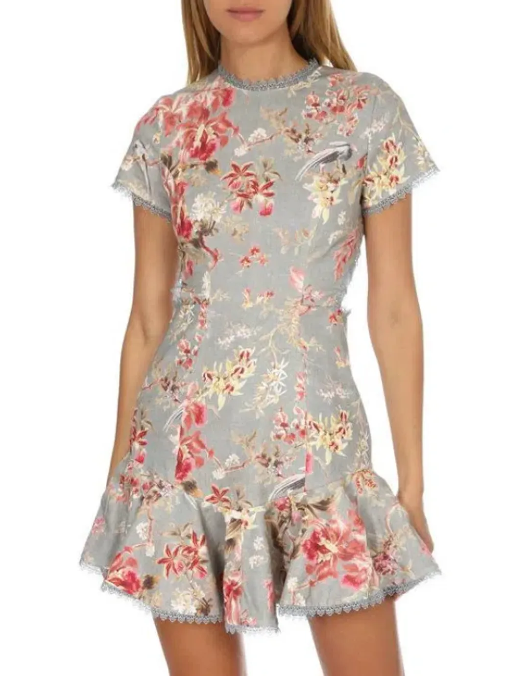Zimmerman Mercer Dress Floral Size 0 /AU 8 for rent on The Volte - main image