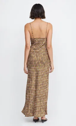 Bec & Bridge Amber V Neck Maxi Dress In Granada Geo Size 10 for rent on The Volte - image 2