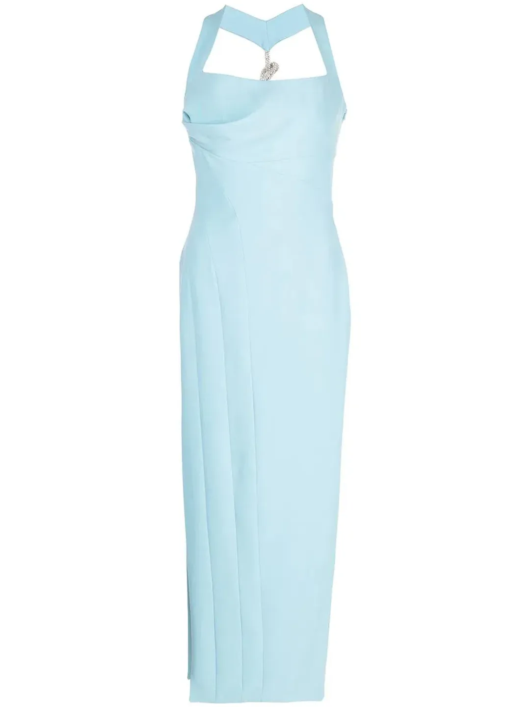 Rachel Gilbert Blaise Gown Blue Size 10 for rent on The Volte - main image