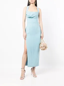 Rachel Gilbert Blaise Gown Blue Size 10 for rent on The Volte - image 1