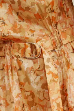 Acler Bonhill Mini Dres Orange Size AU 16 for rent on The Volte - image 4