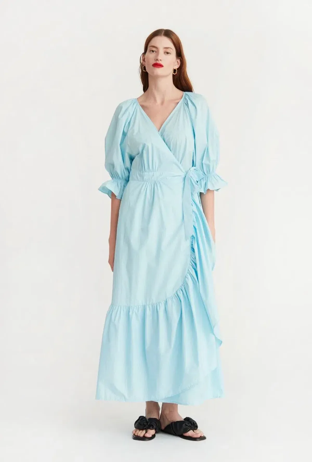 Blanca Ziggy Dress Blue Size 8/S for rent on The Volte - main image