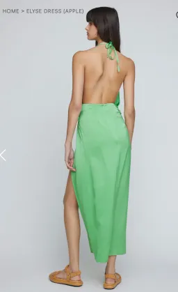 Anna Quan Elyse Dress Apple Size 8 for rent on The Volte - image 4