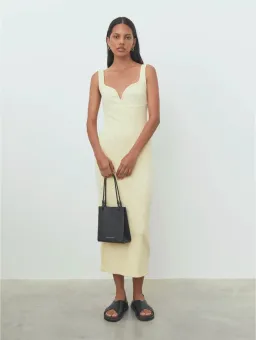 Viktoria & Woods Margarita Dress Lemon Marle Size 3 for rent on The Volte - image 1
