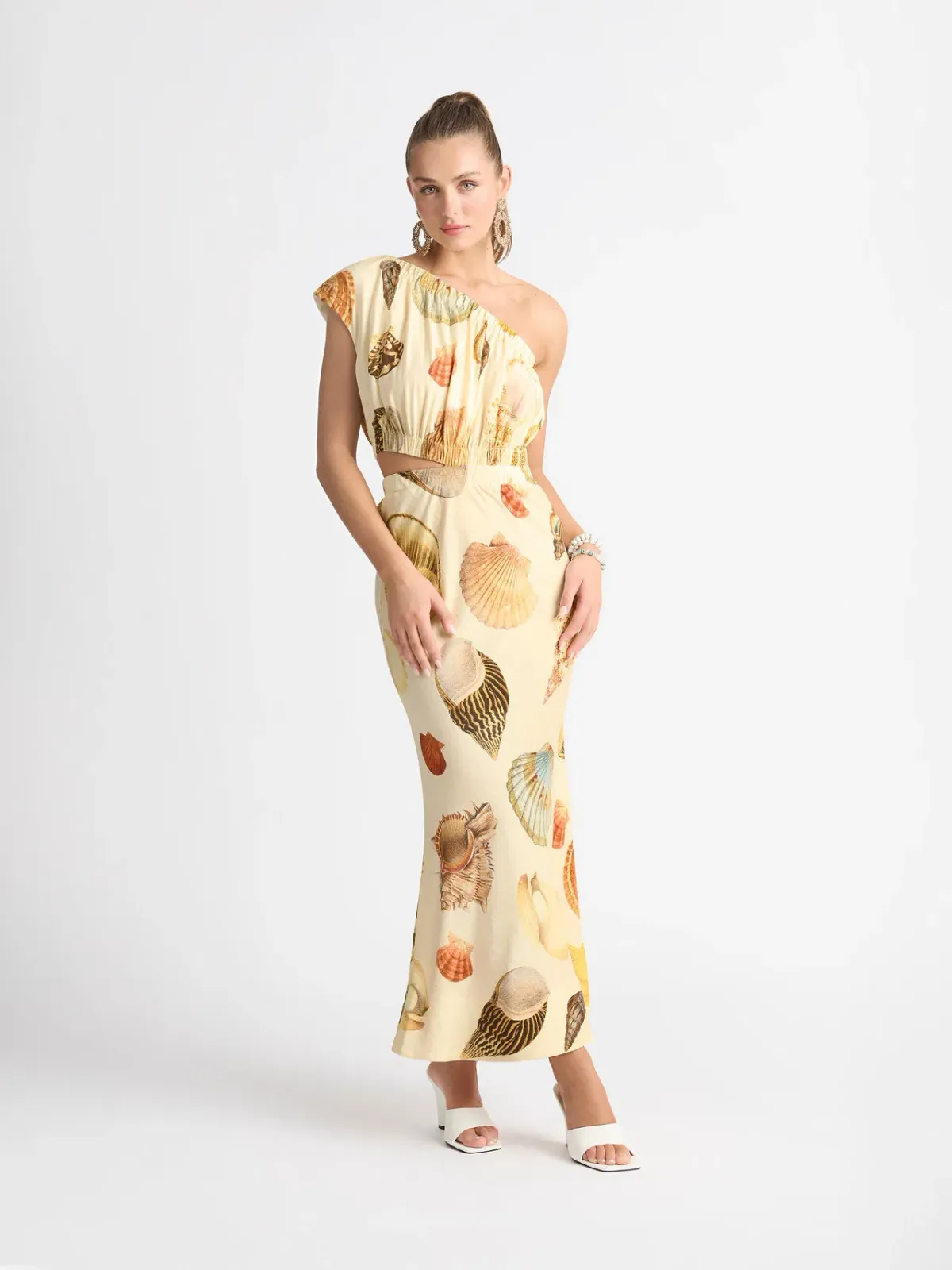 Sheike Sea Shore Dress Print Size 10 for rent on The Volte - main image