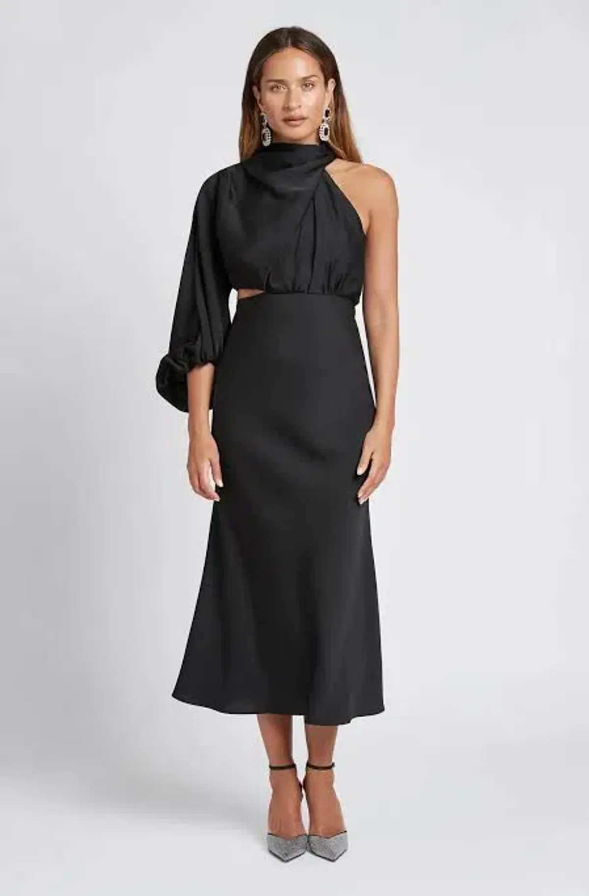 Sheike Olivia Dress Black Size AU 6 for rent on The Volte - main image