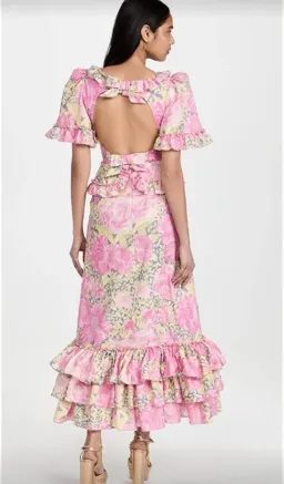 The Vampires Wife Heidi Dress Floral Size 12 for rent on The Volte - image 2
