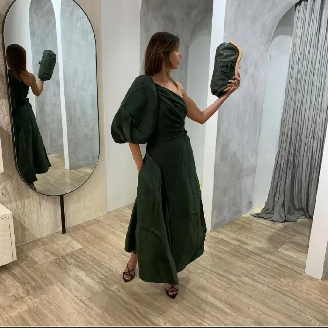 Aje Concept Dress Black Size AU 10 for rent on The Volte - main image
