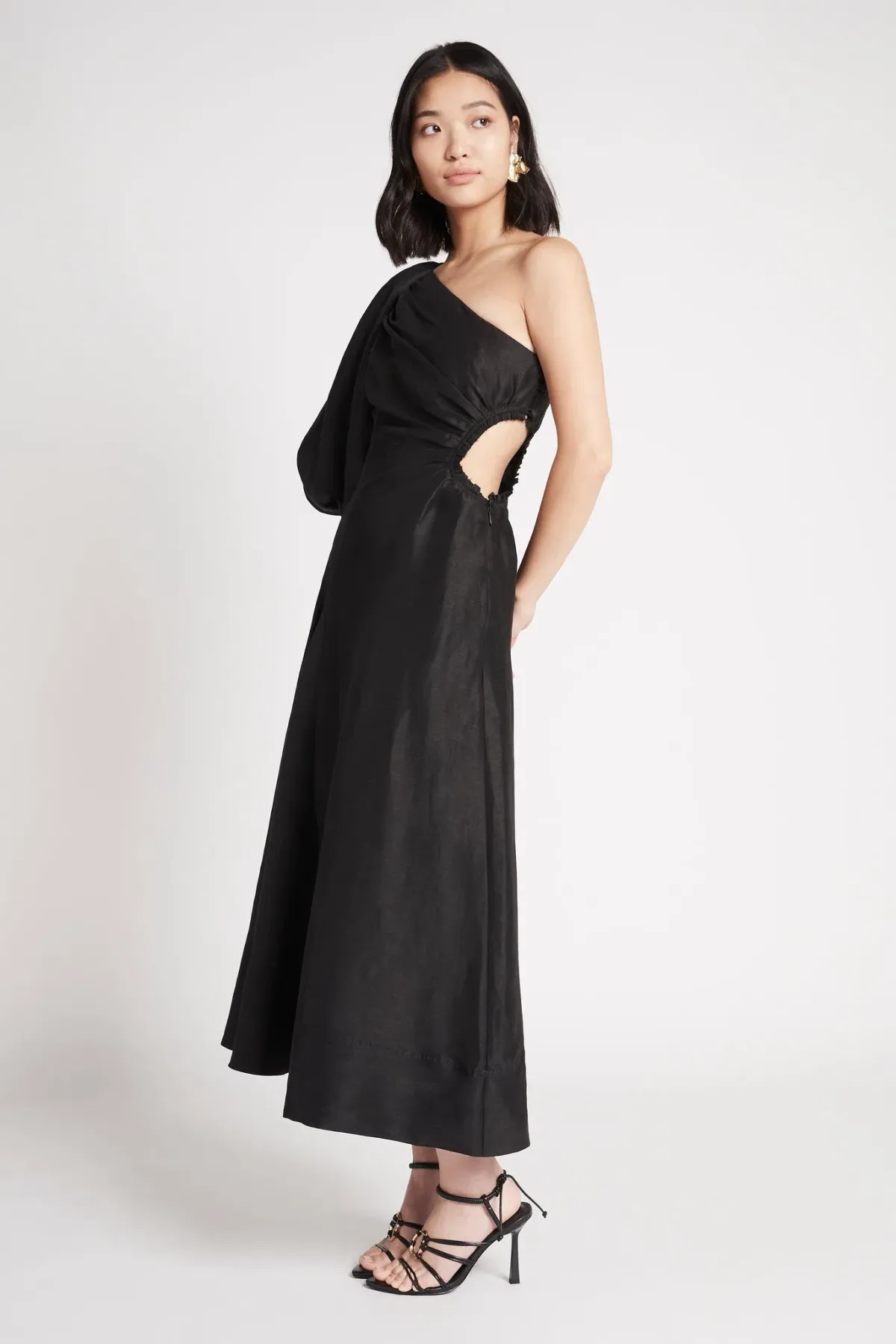 Aje Concept Dress Black Size AU 10 for rent on The Volte - main image