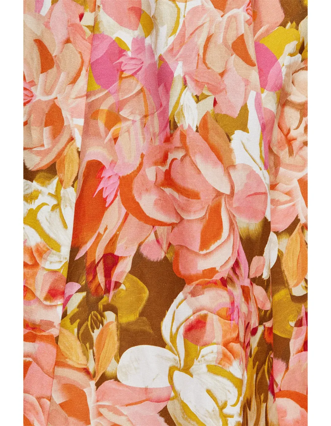 Acler Tate Midi Dress in Pink Bouquet Size 14 for rent on The Volte - main image