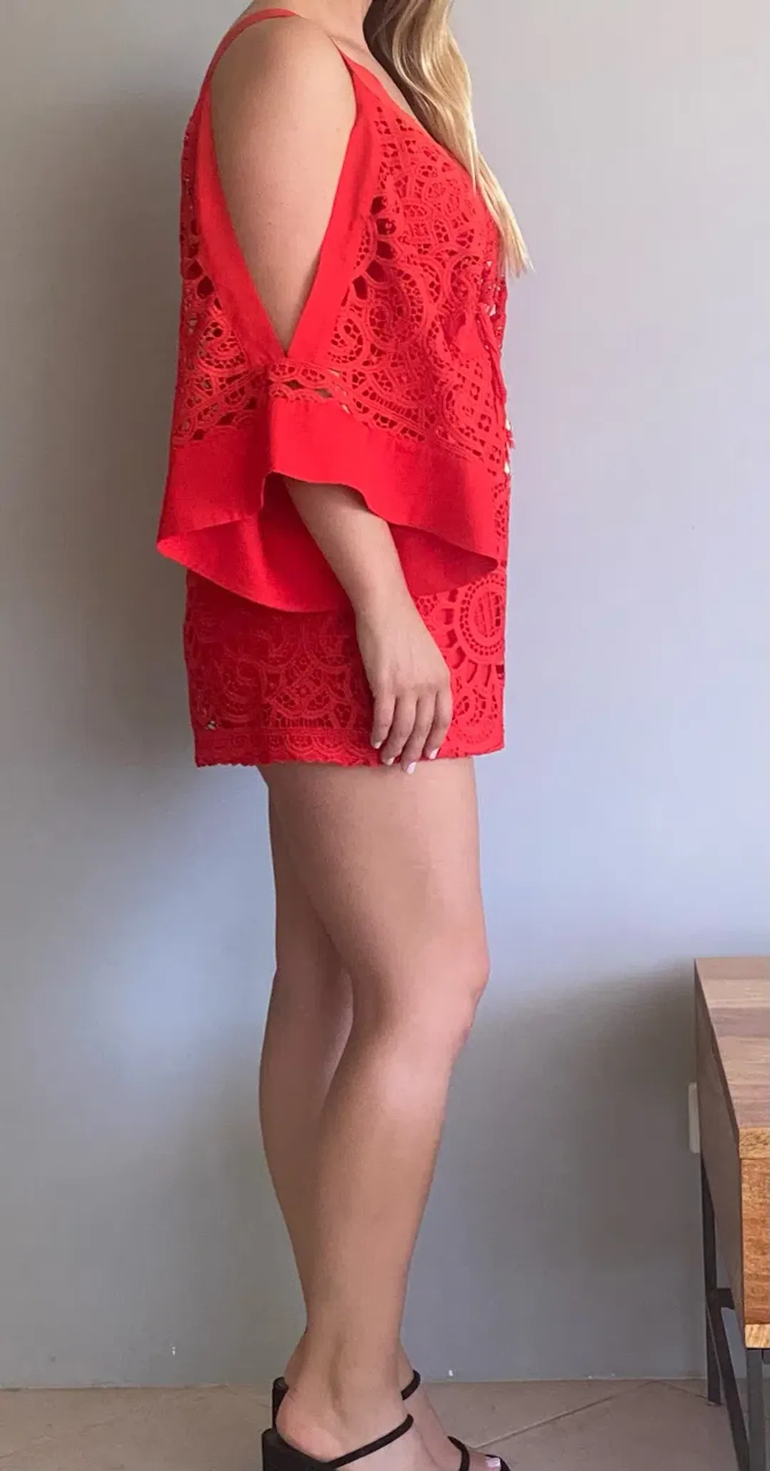 Alice McCall Keep Me There Playsuit Red Size 10 for rent on The Volte - main image