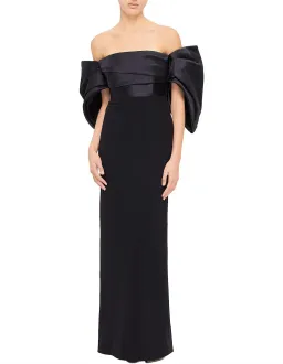 Solace London Arla Maxi Dress Black Size 10 for rent on The Volte - image 3