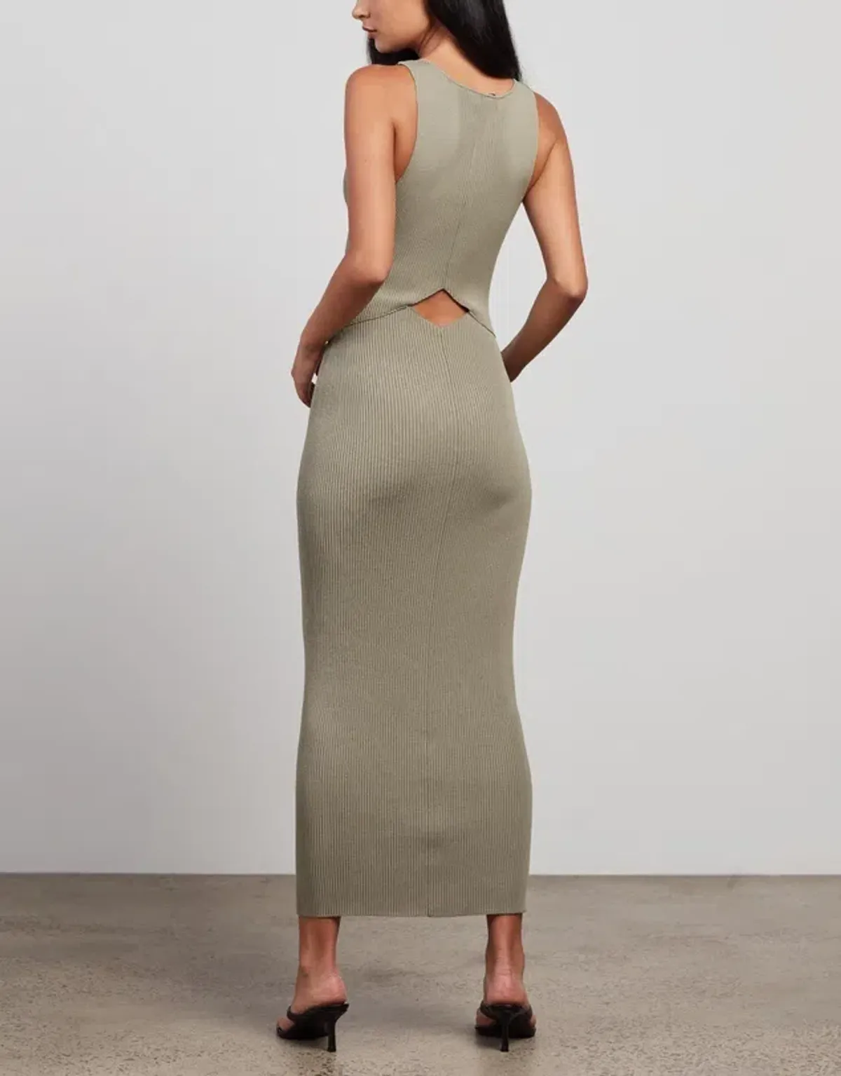 Bec & Bridge Versailles Knit Midi Green Size AU 8 for rent on The Volte - main image