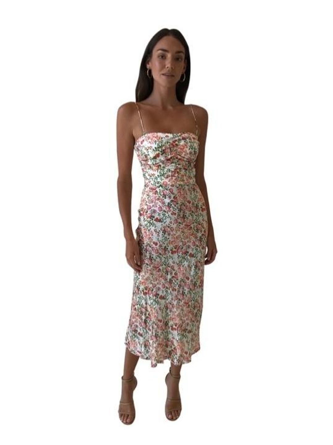 Bec & Bridge Camellia Delights Pink Floral Sz 10 for rent on The Volte - main image