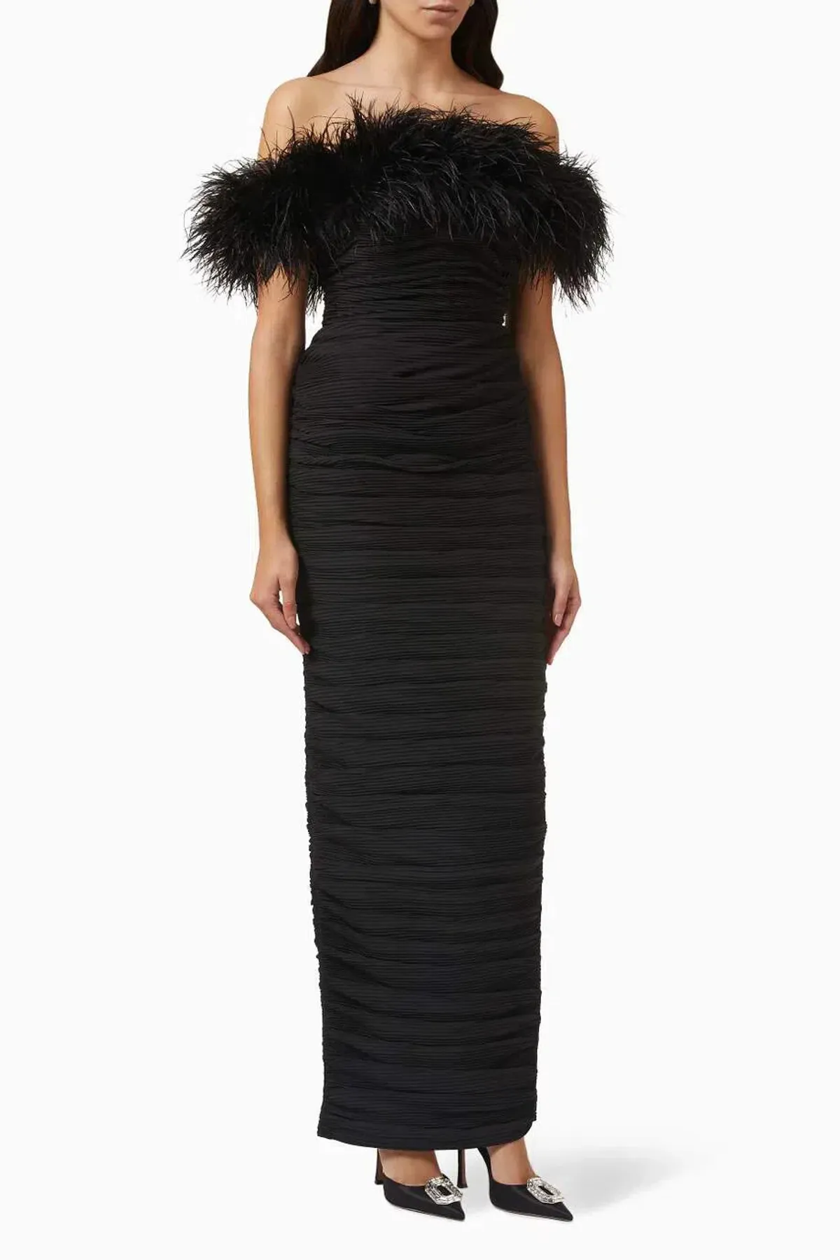 Rachel Gilbert Zion dress Black Size AU 6 for rent on The Volte - main image