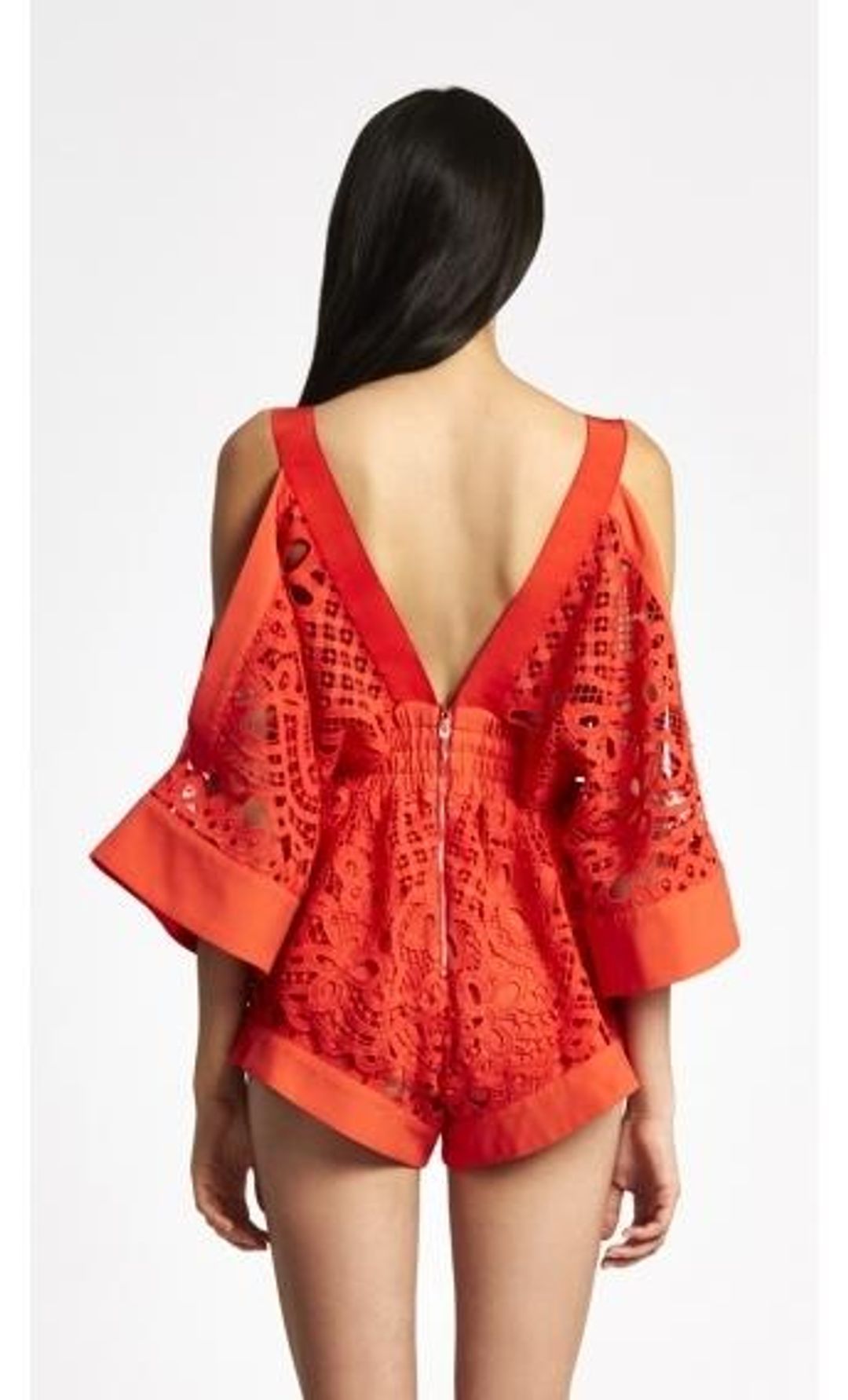 Alice McCall Keep Me Going Playsuit Red Size 8 for rent on The Volte - main image