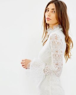 Asilio White Lost in Light dress size 8 for rent on The Volte - image 3