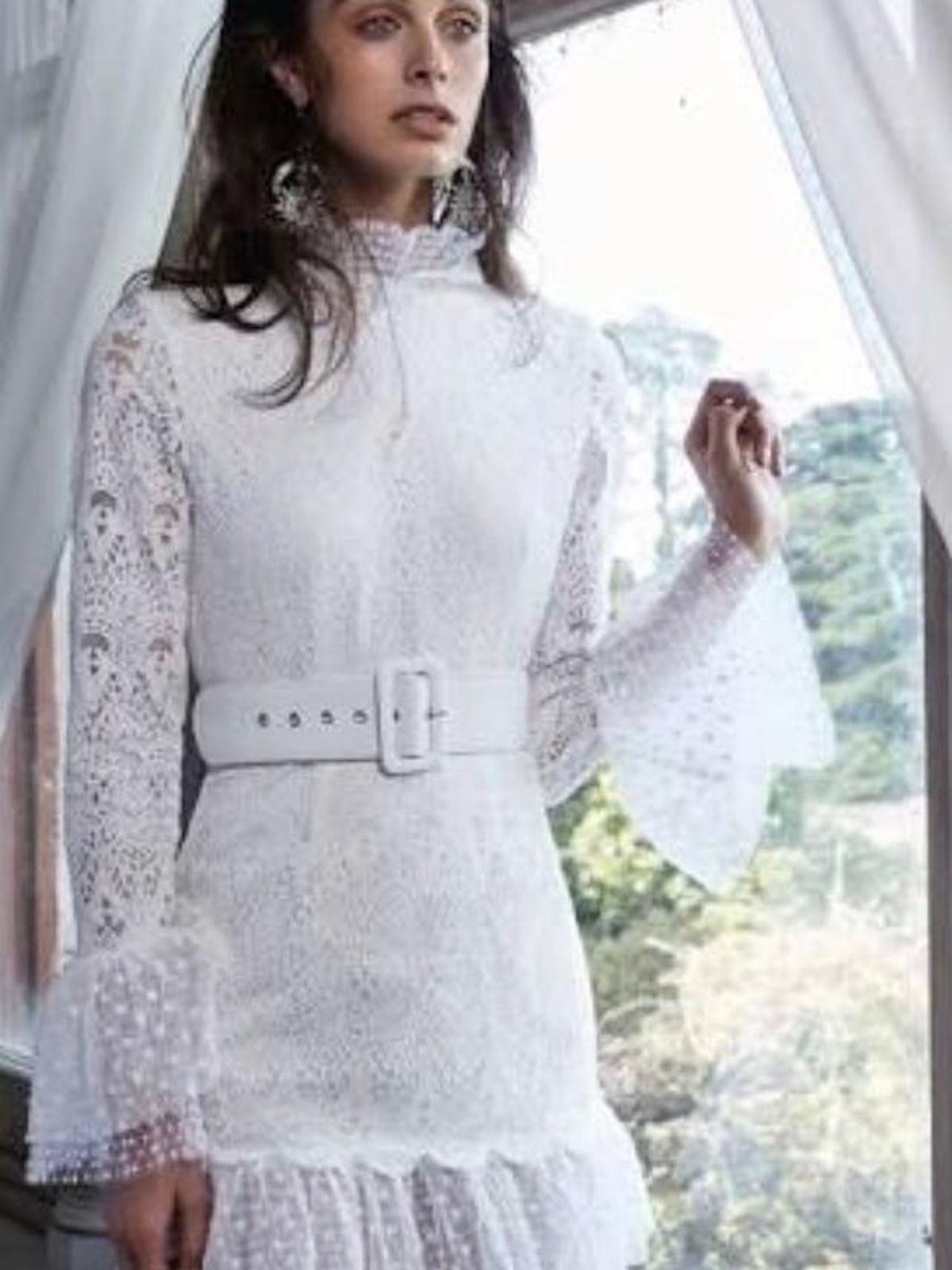 Asilio White Lost in Light dress size 8 for rent on The Volte - main image
