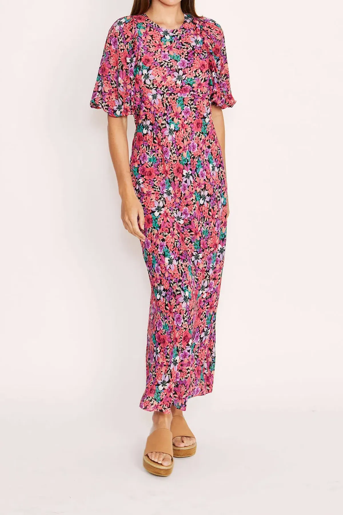 Kachel Colina Maxi Dress Floral Size 4 for rent on The Volte - main image