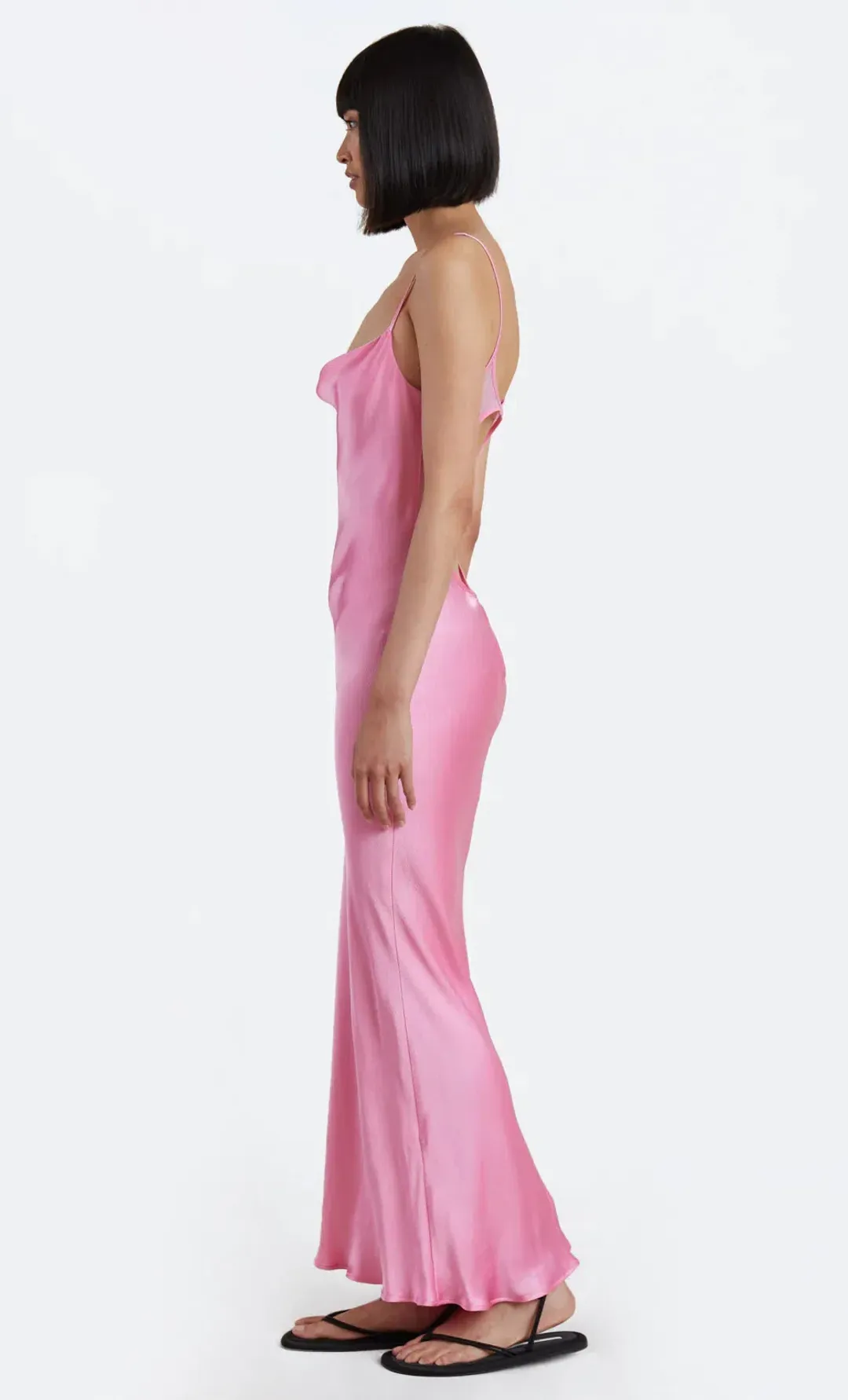 Bec & Bridge Malyka Maxi Dress Pink Size AU 10 for rent on The Volte - main image