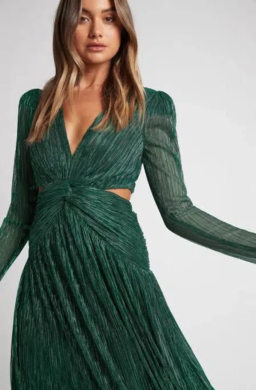 Sheike Millenium Dress Emerald Green Size AU 6 for rent on The Volte - main image