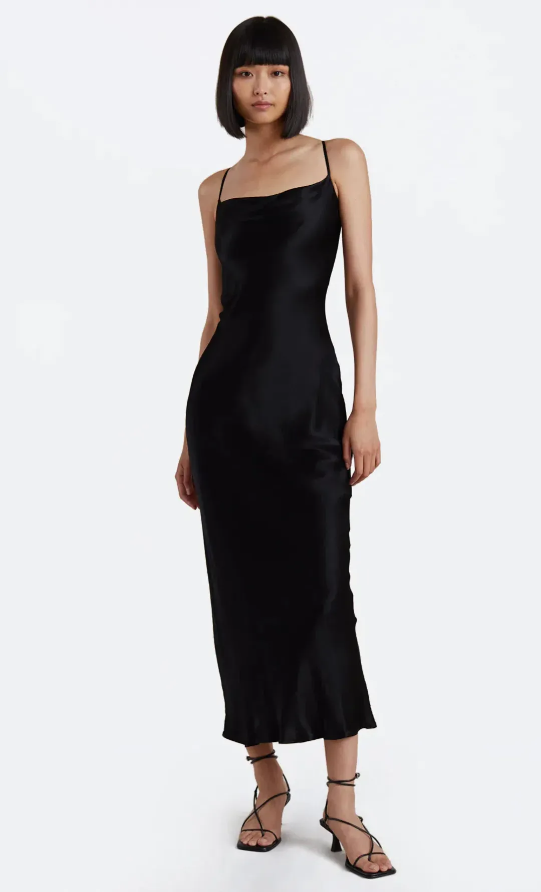 Bec & Bridge Black Malyka Maxi Dress Black Size AU 10 for rent on The Volte - main image