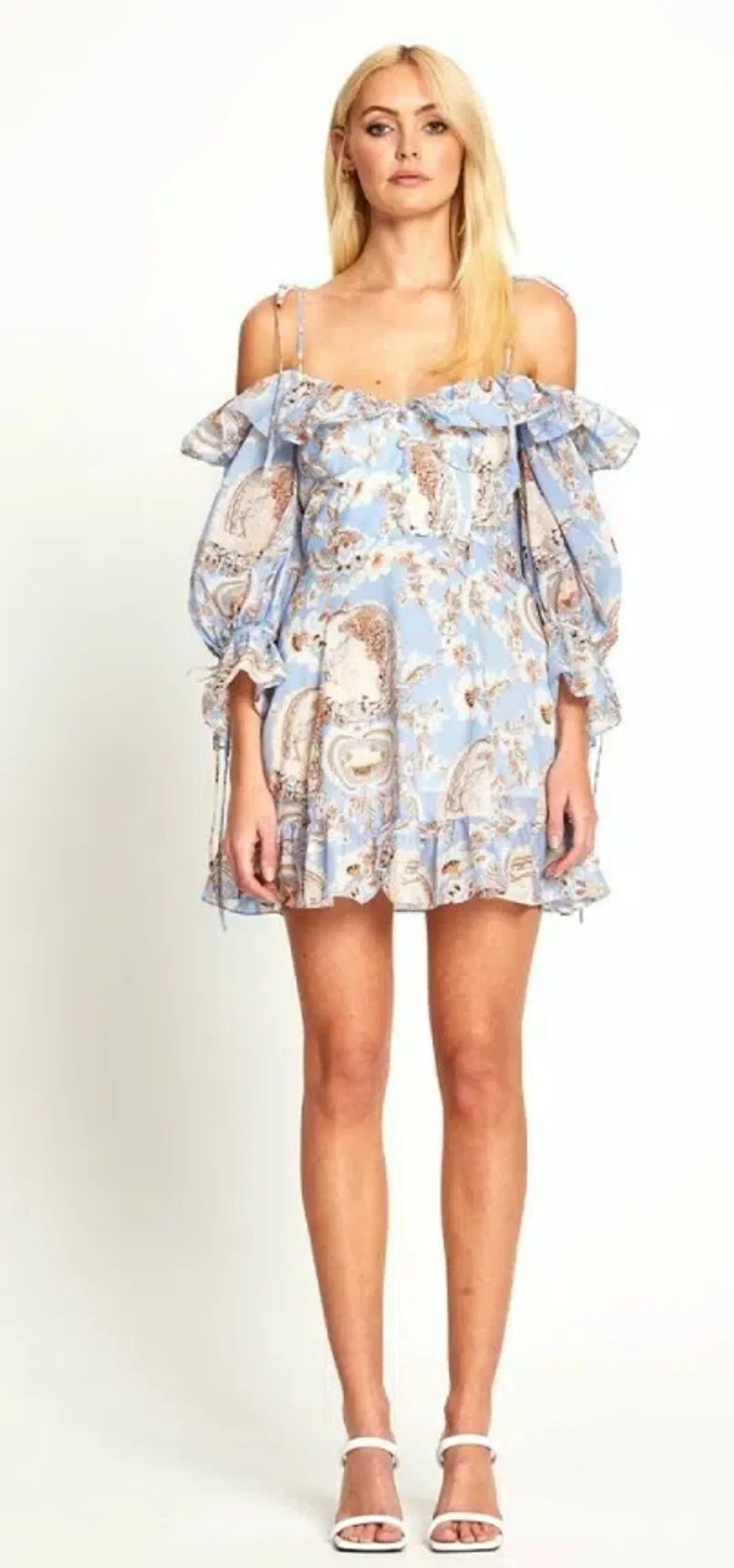Alice McCall Cupid Mini Dress Blue Size 8 / S for rent on The Volte - main image