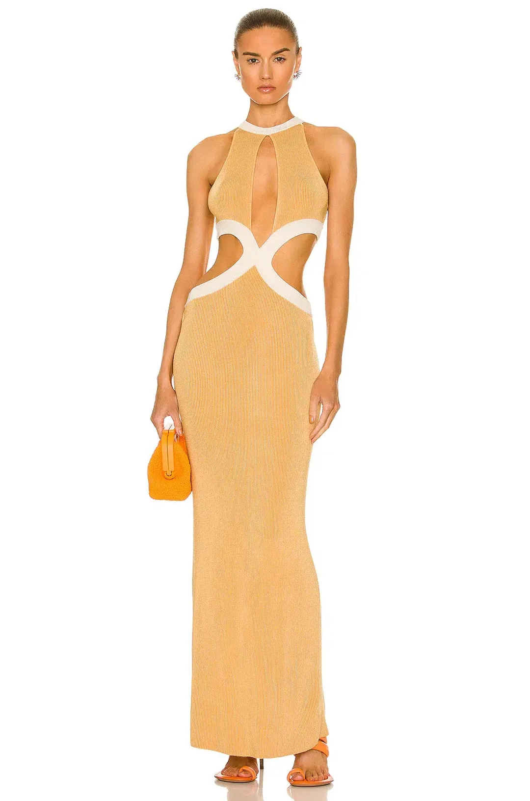 Auteur Studio Bridgit Maxi Cream Size Small / AU 8 for rent on The Volte - main image