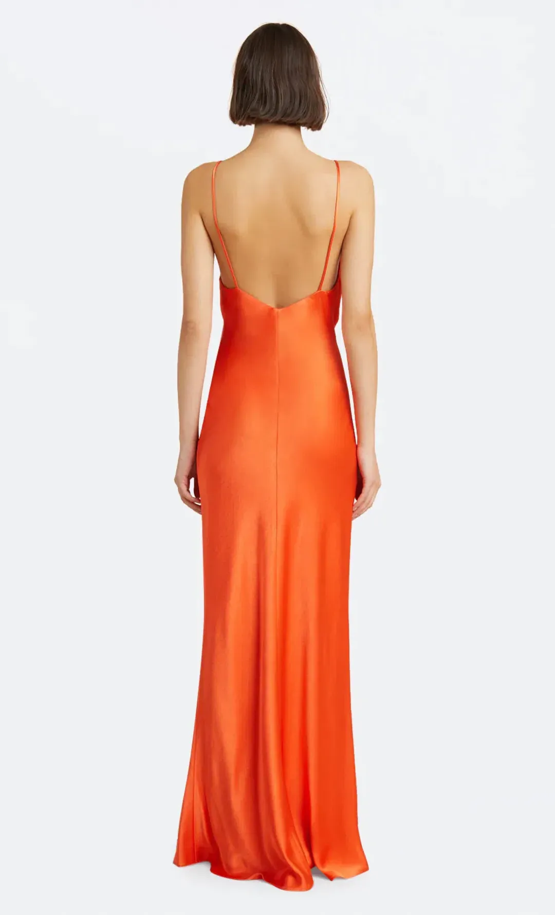 Bec & Bridge Lorelai V Maxi Dress in Fire Red Size AU 8 for rent on The Volte - main image