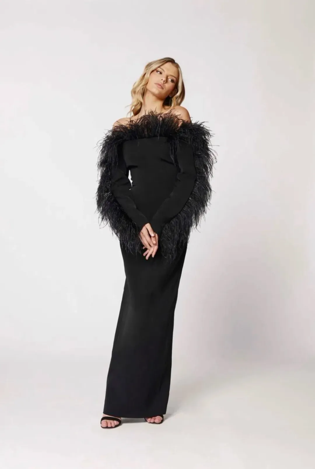 Bianca and Bridgett Lani Dress Black Size 6 / XS for rent on The Volte - main image