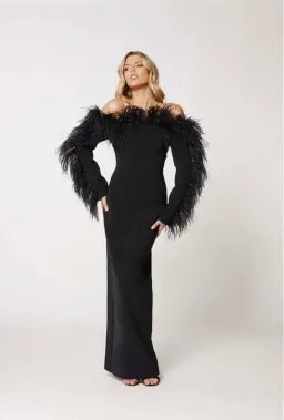 Bianca and Bridgett Lani Dress Black Size 6 / XS for rent on The Volte - image 1