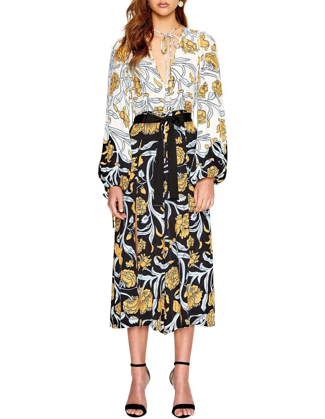 Alice McCall My Everything Jumpsuit Floral Size 14 for rent on The Volte - main image