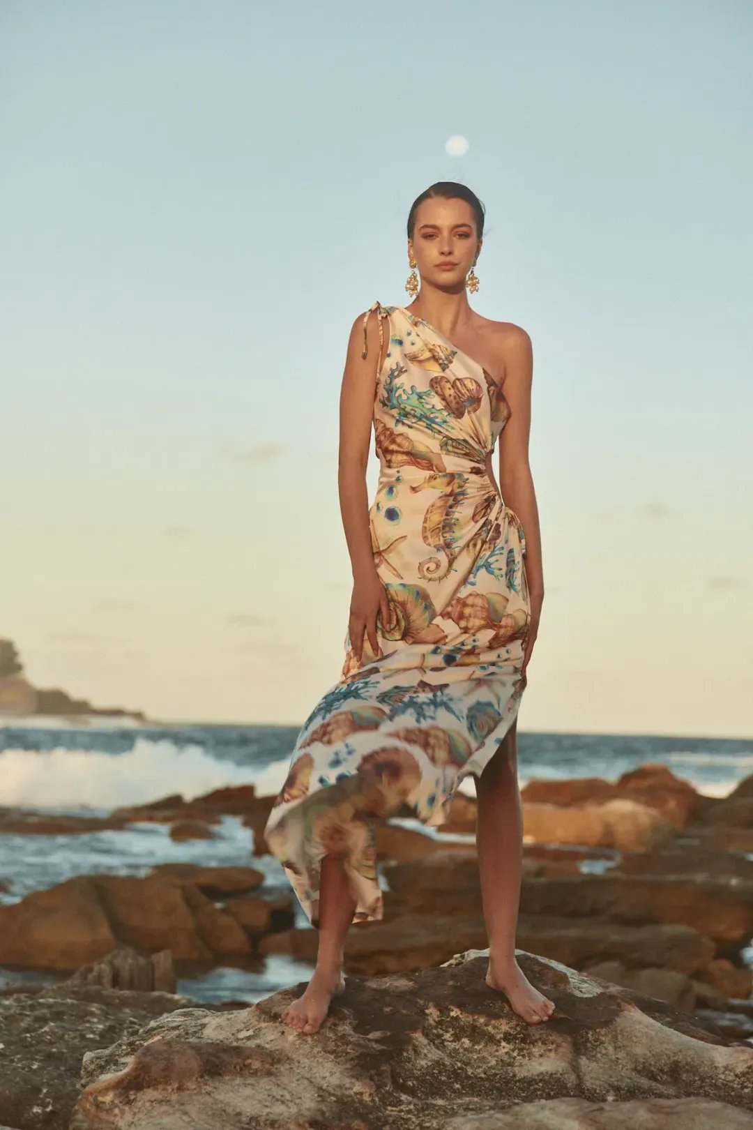 Sonya Moda Nour Maxi Dress Seashell Size 10 / M for rent on The Volte - main image