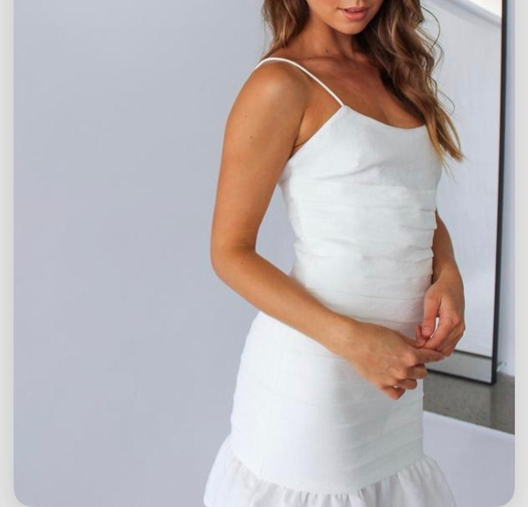 Amoureaux Dress white  for rent on The Volte - main image