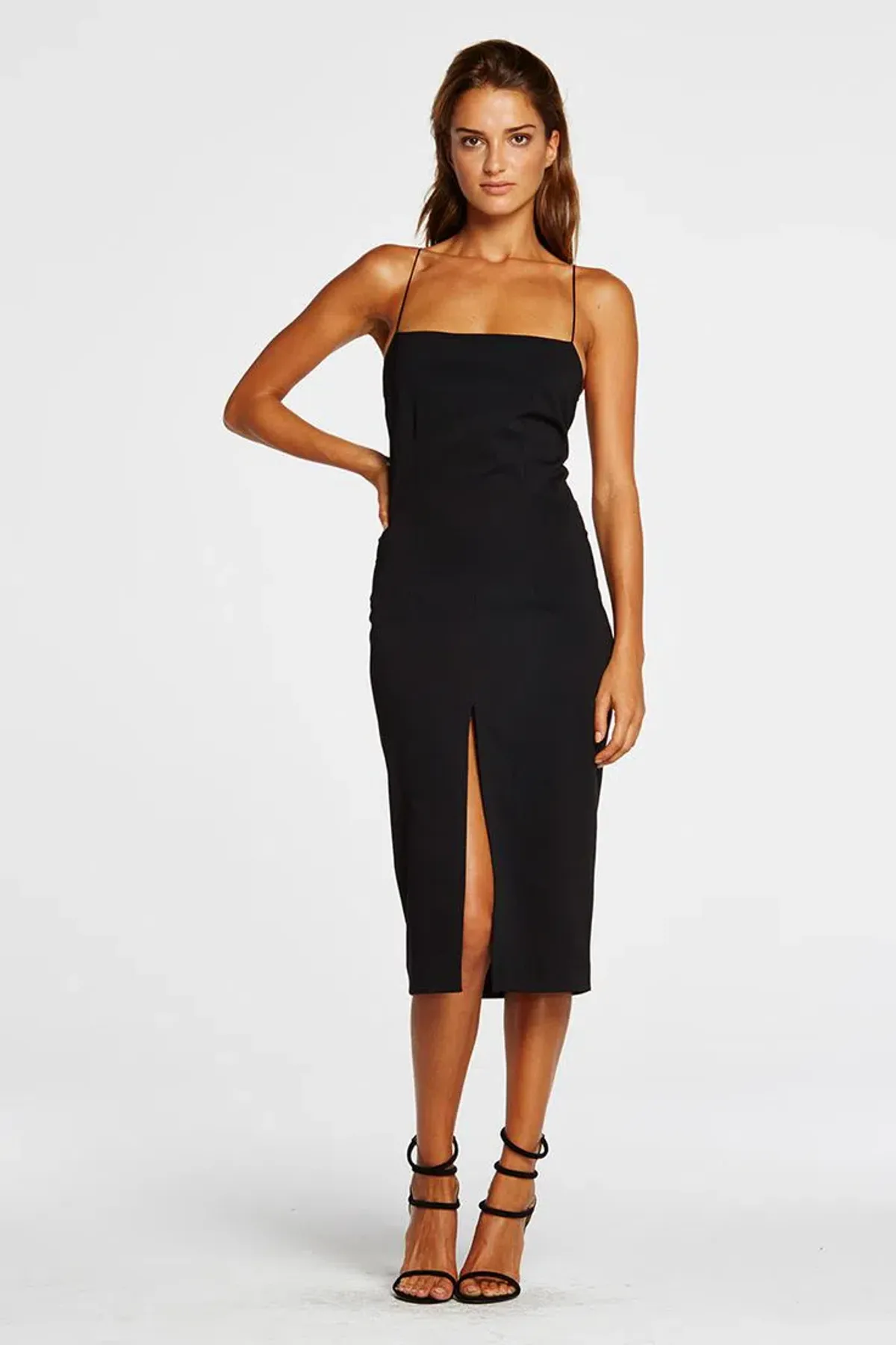Maurie and Eve Niyol Dress Black Size 8 for rent on The Volte - main image