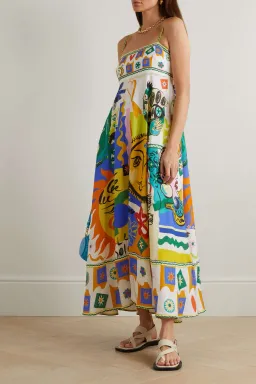 Alemais Soleil Sundress Print Size 8 for rent on The Volte - image 1