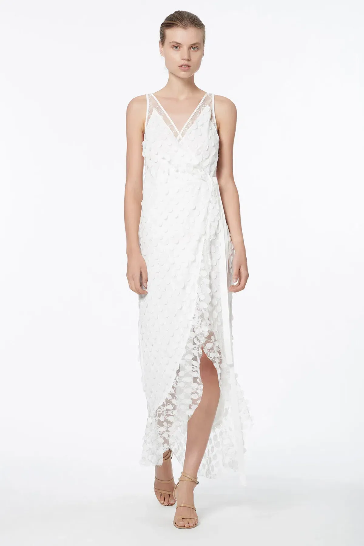 Manning Cartell Supreme Extreme Dress White Size 10  for rent on The Volte - main image