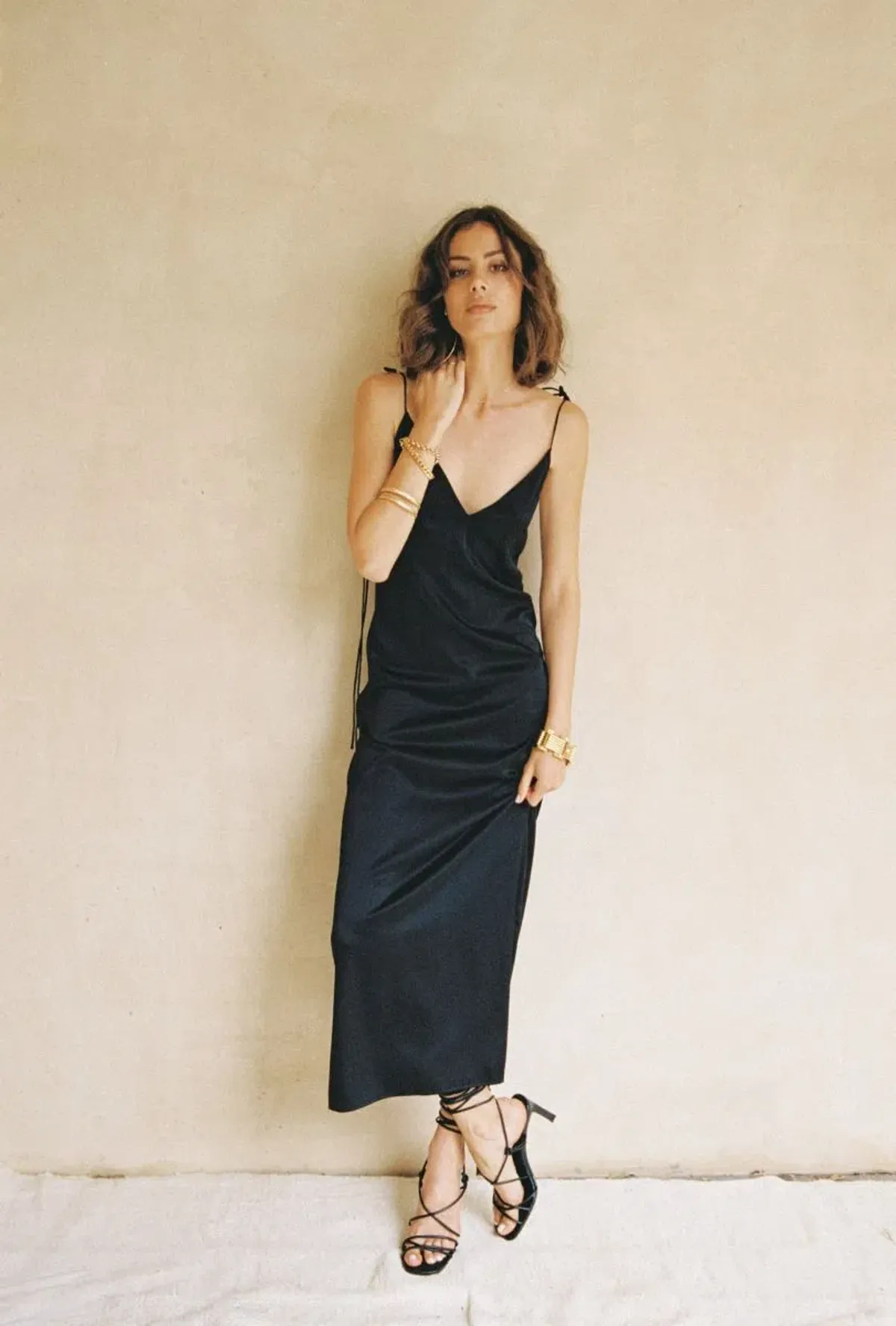 Johansen The L'ete Dress Black Size XS / AU 6 for rent on The Volte - main image