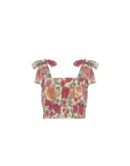 Kivari Camela Shirred Top Floral Size 14 / XL for rent on The Volte - image 4