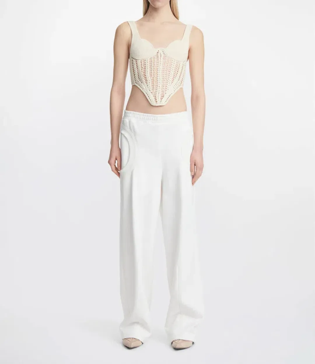 Dion Lee Crochet Corset Bone Size S / Au 8 for rent on The Volte - main image