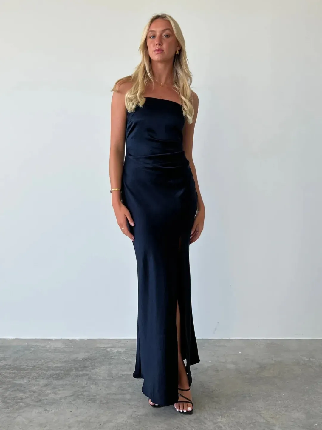 Bec & Bridge The Dreamer Strapless Dress Ink Size 8  for rent on The Volte - main image