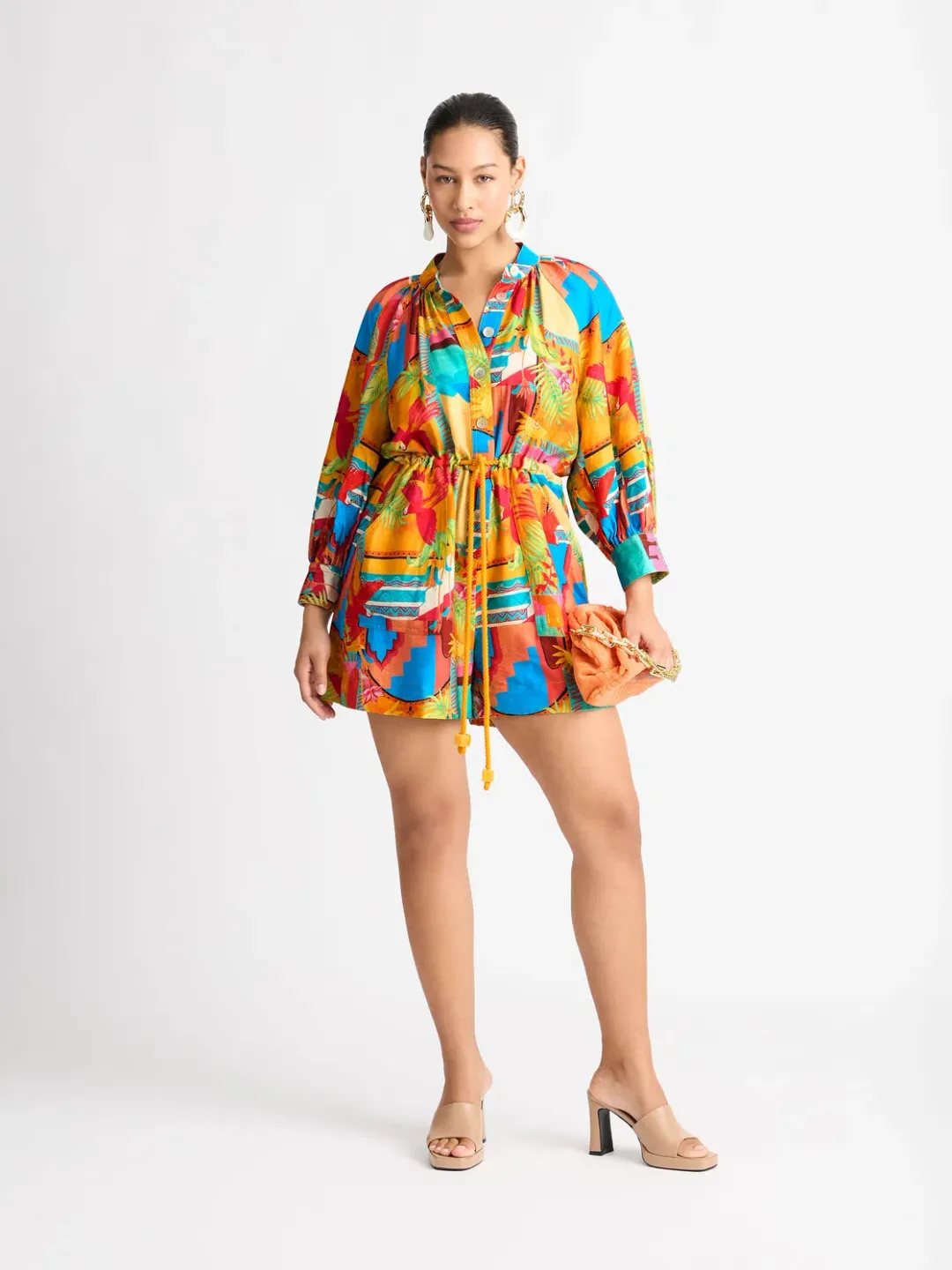 Sheike Aztec Paradise Playsuit Size 10 for rent on The Volte - main image
