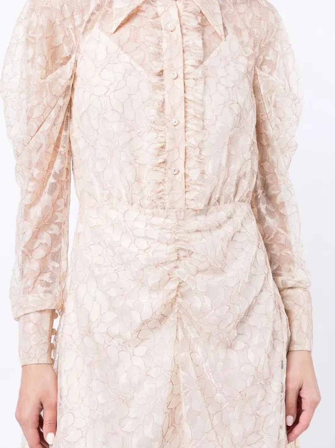 Alice McCall Moon Landing Mini Dress Pink Size 4 for rent on The Volte - main image