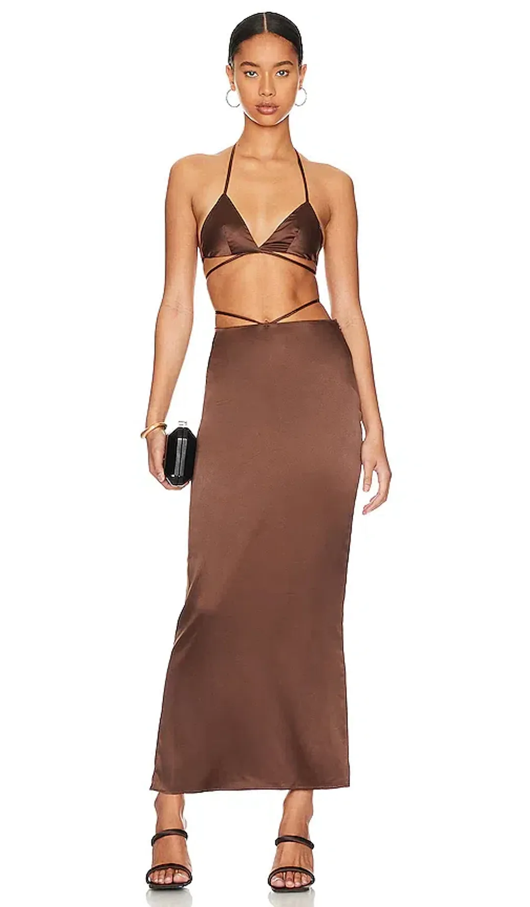 Superdown Lilja Top Skirt Set Revolve Size 8 for rent on The Volte - main image