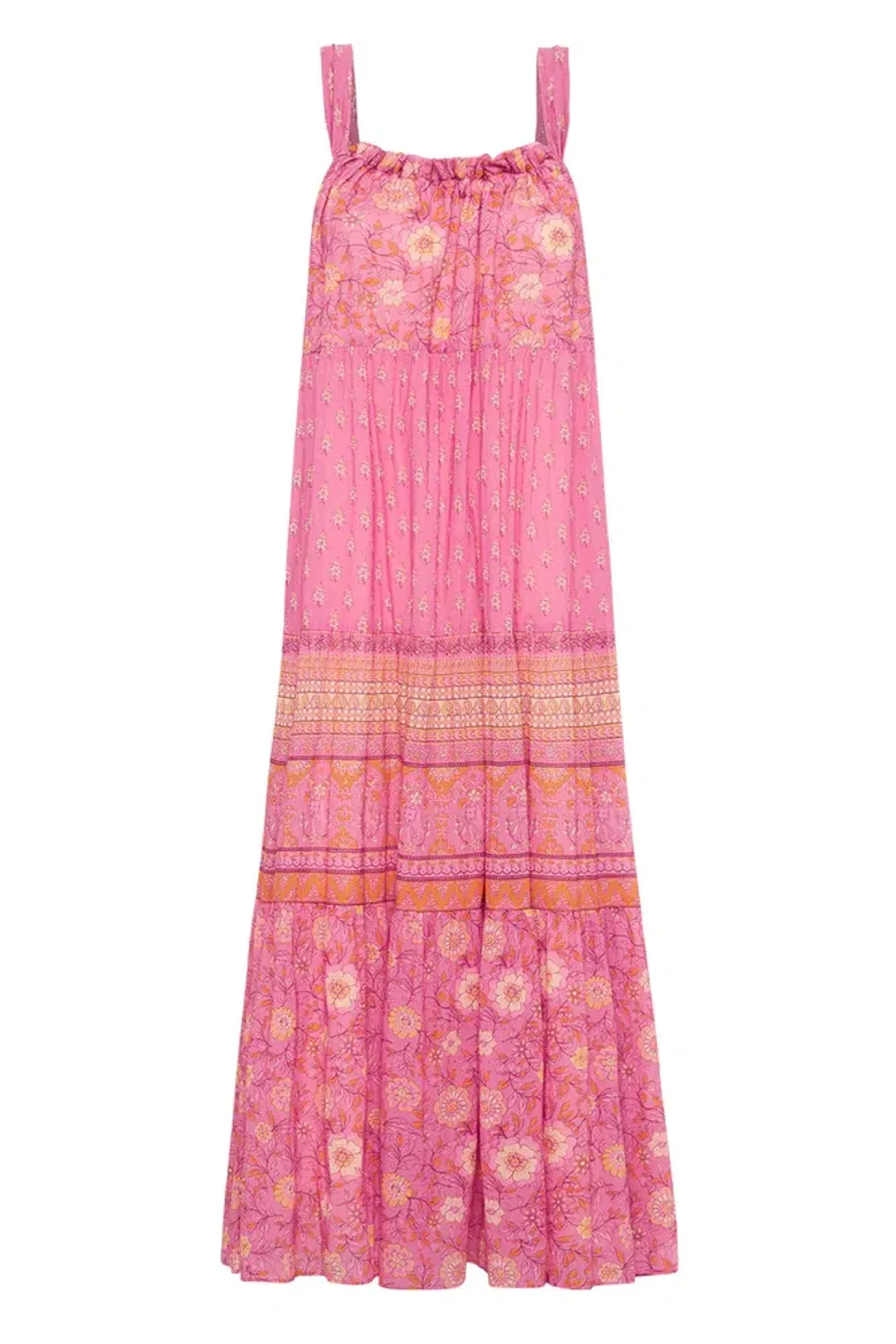 Spell and the Gypsy Utopia Strappy Sundress Flamingo Size XS/Au 6  for rent on The Volte - main image