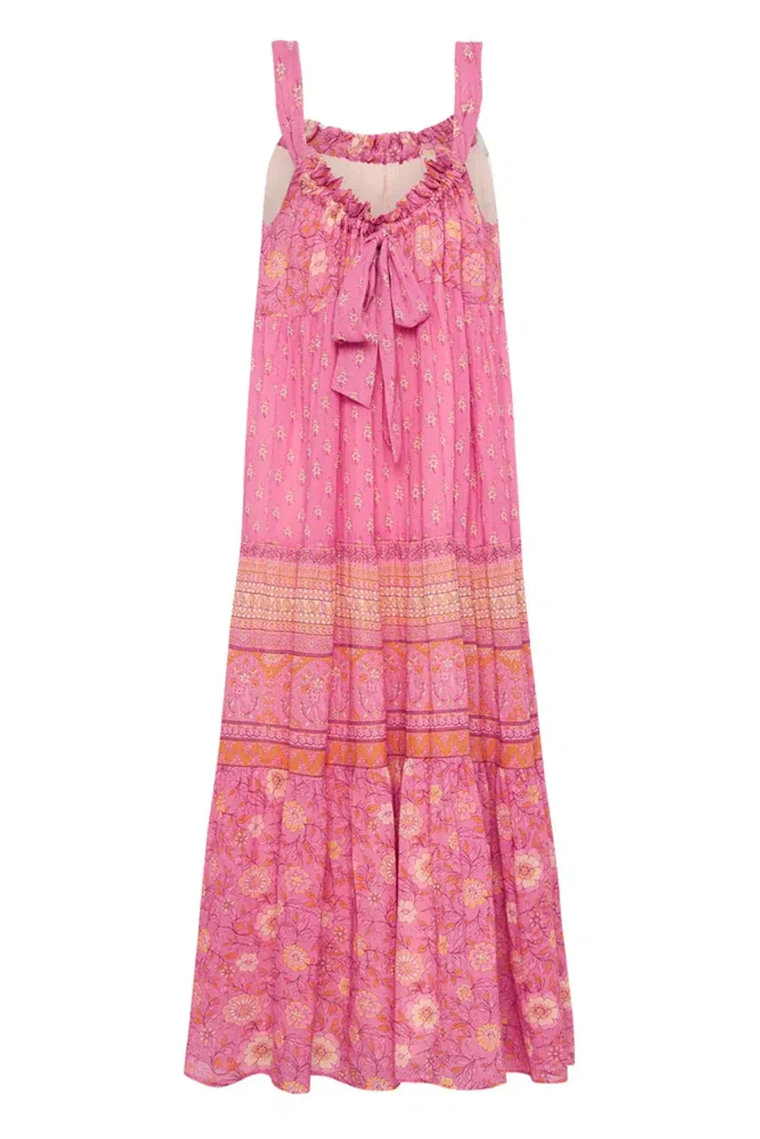 Spell and the Gypsy Utopia Strappy Sundress Flamingo Size XS/Au 6  for rent on The Volte - main image