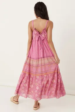 Spell and the Gypsy Utopia Strappy Sundress Flamingo Size XS/Au 6  for rent on The Volte - image 2