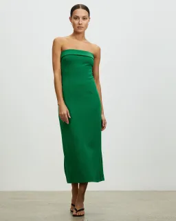 Lover Casablanca Midi Dress Green Size 12 for rent on The Volte - image 1
