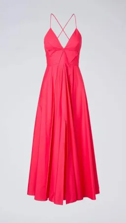 Scanlan Theodore Parachute Strappy Dress in Fuchsia Pink Size AU 12 for rent on The Volte - image 3