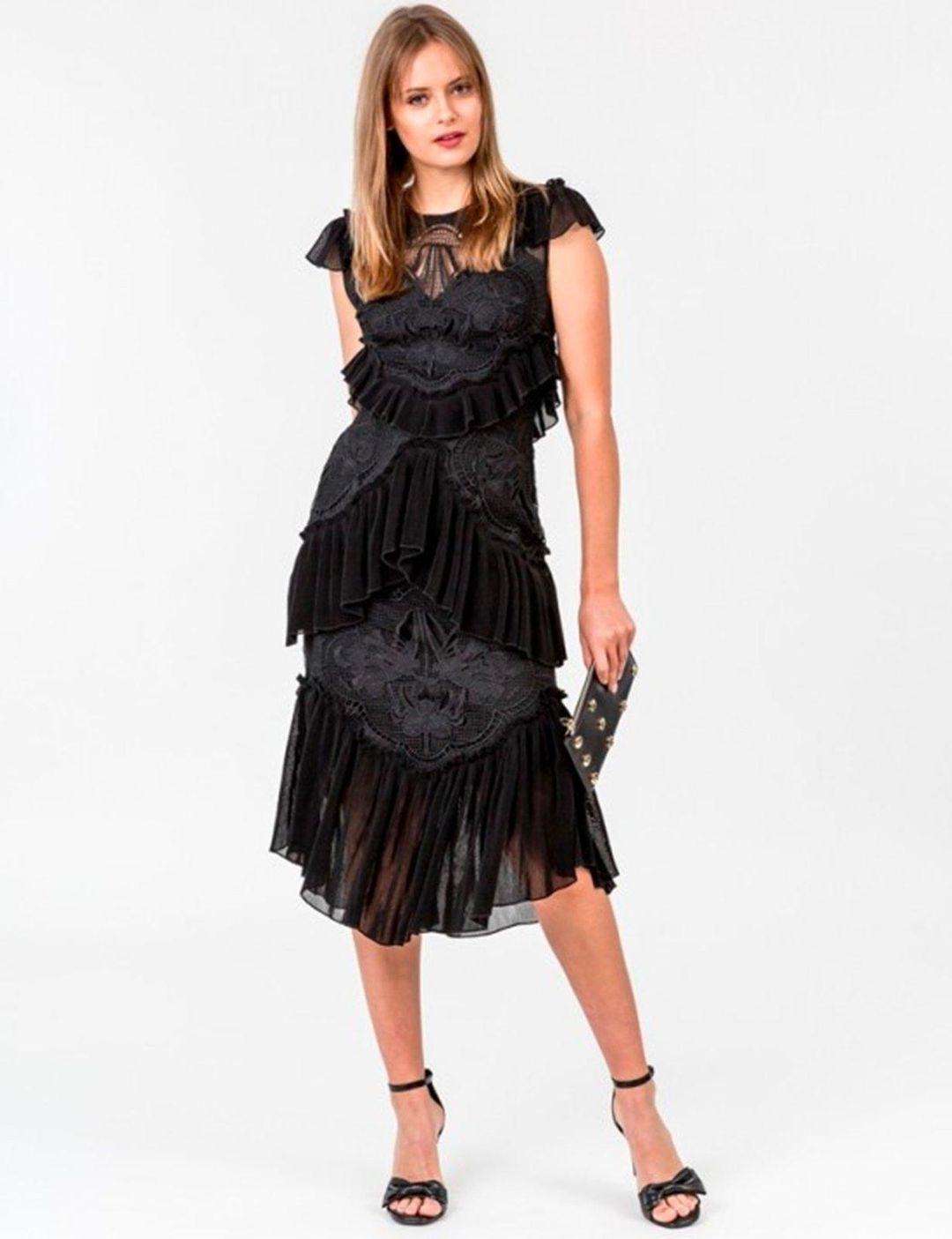 Alice McCall Black Sweet Emotion dress size 8 for rent on The Volte - main image